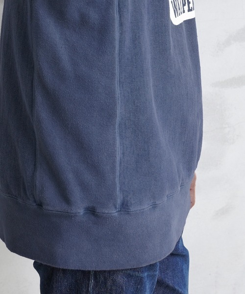BARNS OUTFITTERS(バーンズアウトフィッターズ)の「WAIPER別注!90's CREW SWEAT br-23125wp(スウェット・メンズ・ブラック/ネイビー・M/L/XL)」の18枚目の写真