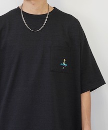 bearded man 刺繍Tシャツ