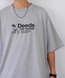 bearded man 刺繍Tシャツ
