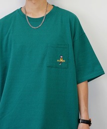 bearded man 刺繍Tシャツ