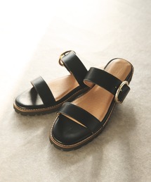 un dix cors | PRECIEUX JOUET(プレシュウジュエ)フラットベルトサンダル(サンダル)