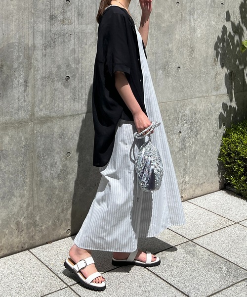 un dix cors(アンディコール)の「PRECIEUX JOUET(プレシュウジュエ)フラットベルトサンダル(サンダル・レディース・ホワイト/ブラック/キャメル・36/37/38)」の15枚目の写真