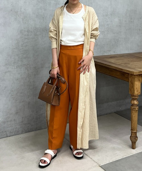 un dix cors(アンディコール)の「PRECIEUX JOUET(プレシュウジュエ)フラットベルトサンダル(サンダル・レディース・ホワイト/ブラック/キャメル・36/37/38)」の13枚目の写真