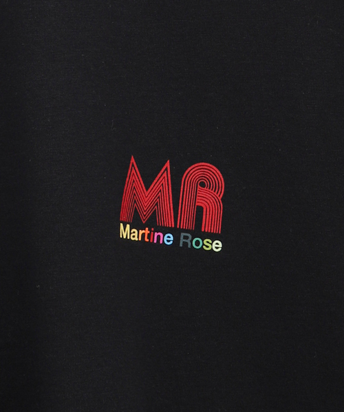 MARTINE ROSE(マーティンローズ)の「【MARTINEROSE / マーティンローズ】OVERSIZED T-SH 70s MULTI(Tシャツ/カットソー・メンズ・ブラック・SMALL)」の11枚目の写真