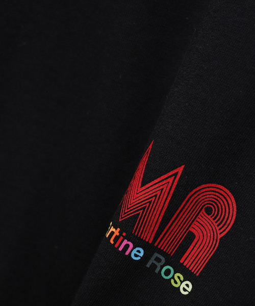 MARTINE ROSE(マーティンローズ)の「【MARTINEROSE / マーティンローズ】OVERSIZED T-SH 70s MULTI(Tシャツ/カットソー・メンズ・ブラック・SMALL)」の8枚目の写真