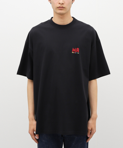 MARTINE ROSE(マーティンローズ)の「【MARTINEROSE / マーティンローズ】OVERSIZED T-SH 70s MULTI(Tシャツ/カットソー・メンズ・ブラック・SMALL)」の5枚目の写真