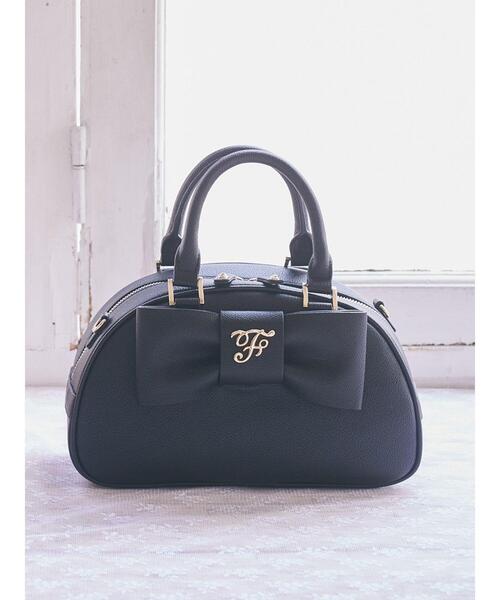 【新品】完売品！メゾンドフルール　リボンバッグ　ボストンバッグ　正規品　送料込 Maison de FLEUR - 【新品】メゾンドフルール プレゼントリボン