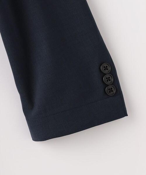 green label relaxing(グリーンレーベルリラクシング)の「A+ ラッカン リネンライク 2B ジャケット -ウォッシャブル・ストレッチ・防シワ・吸水速乾-(テーラードジャケット・メンズ・グレー/ネイビー・S/M/L/XL)」の13枚目の写真