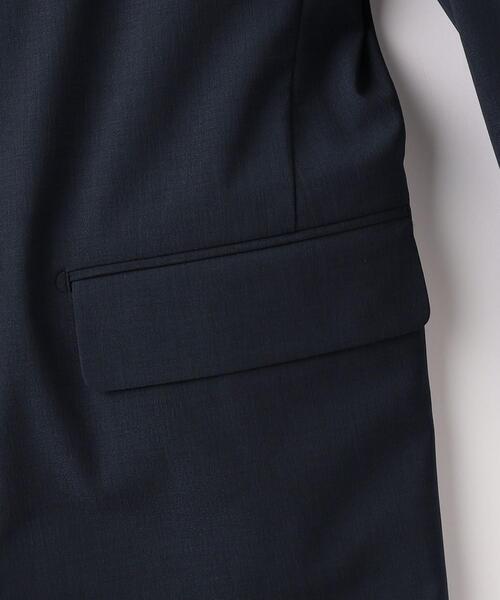 green label relaxing(グリーンレーベルリラクシング)の「A+ ラッカン リネンライク 2B ジャケット -ウォッシャブル・ストレッチ・防シワ・吸水速乾-(テーラードジャケット・メンズ・グレー/ネイビー・S/M/L/XL)」の15枚目の写真