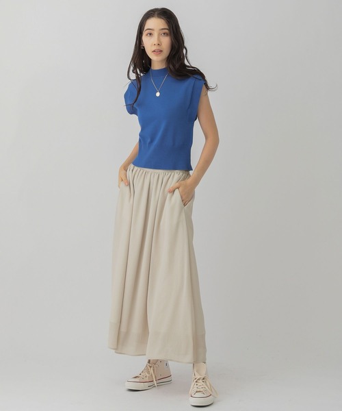 saloon（サルーン）の「SALOON(サルーン)/楊柳スカート（スカート・レディース・ブラック/グレー/イエロー・FREE）」の14枚目の写真