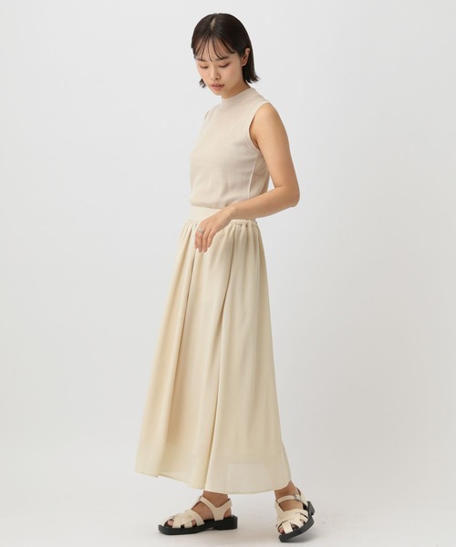 saloon（サルーン）の「SALOON(サルーン)/楊柳スカート（スカート・レディース・ブラック/グレー/イエロー・FREE）」の7枚目の写真