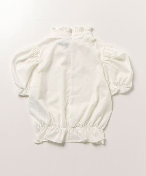 MIRO AMURETTE（ミロアミュレット）の「peplum ribbon blouse/ペプラムリボンブラウス（シャツ/ブラウス・レディース・ホワイト・FREE）」の14枚目の写真