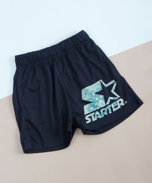 STARTER(スターター)の「STARTER接触冷感プリントハーフパンツ キッズ(その他パンツ・キッズ・グレー/ブラック/チャコール/ネイビー・140/150/160/130)」の4枚目の写真
