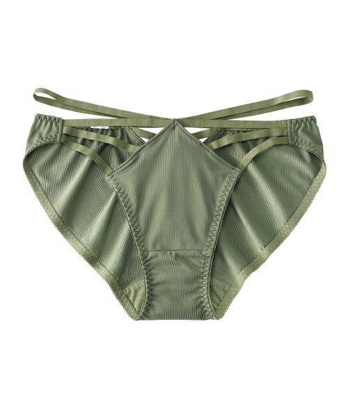 セクシーでカッコイイ紐のデザイン！チラ見せさせても◎】クロスコード