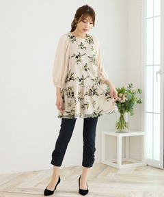 アポロアメリ ワンピース Ameri ワンピース 「AMERI/アメリ」「STUDIOUS別注」Art Organdy