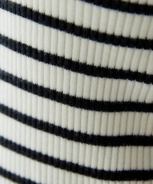 miclat（ミクラ）の「大きいサイズ　ボタンデザインニット　miclat（ニット/セーター・レディース・ブラック/ホワイト×ブラック・L/LL/3L/4L/5L）」の13枚目の写真