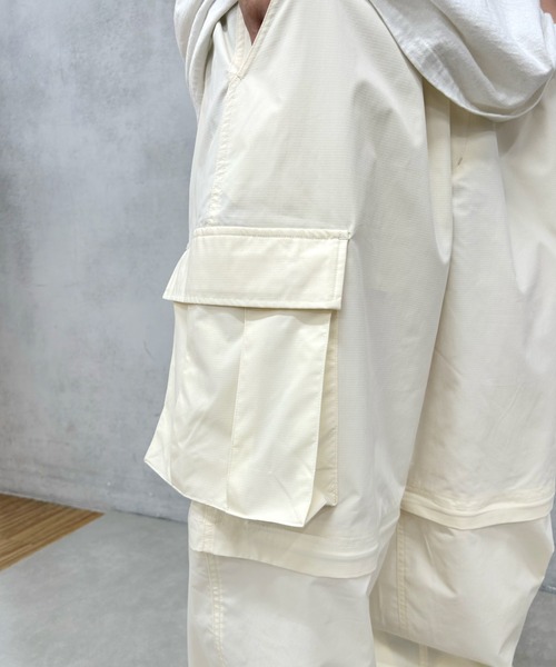 Sourcream（サワークリーム）の「【Sourcream/サワークリーム】SOUR FISH チェンジワイドカーゴパンツ（カーゴパンツ・メンズ・ブラック/アイボリー・FREE）」の20枚目の写真