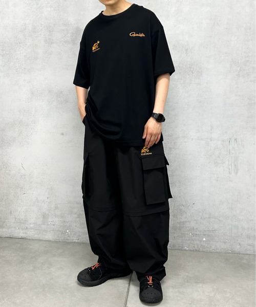 Sourcream（サワークリーム）の「【Sourcream/サワークリーム】SOUR FISH チェンジワイドカーゴパンツ（カーゴパンツ・メンズ・ブラック/アイボリー・FREE）」の12枚目の写真