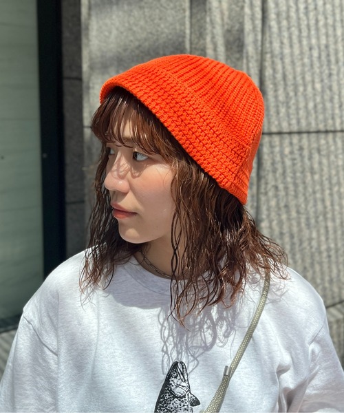 CPCM(シーピーシーエム)の「【hijiri'sセレクト】ニットバケハ(ハット・メンズ・ブラック/ホワイト/グレー/オレンジ/サックスブルー/ブラック系その他・FREE)」の21枚目の写真