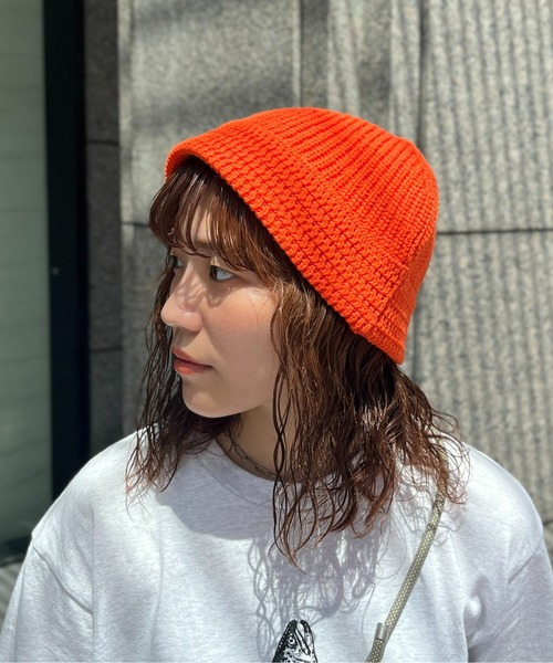 CPCM(シーピーシーエム)の「【hijiri'sセレクト】ニットバケハ(ハット・メンズ・ブラック/ホワイト/グレー/オレンジ/サックスブルー/ブラック系その他・FREE)」の22枚目の写真