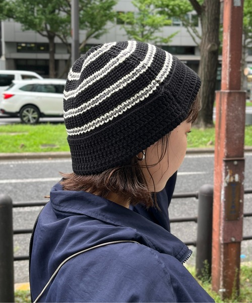 CPCM(シーピーシーエム)の「【hijiri'sセレクト】ニットバケハ(ハット・メンズ・ブラック/ホワイト/グレー/オレンジ/サックスブルー/ブラック系その他・FREE)」の10枚目の写真