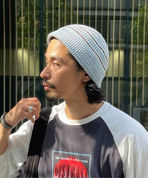 CPCM(シーピーシーエム)の「【hijiri'sセレクト】ニットバケハ(ハット・メンズ・ブラック/ホワイト/グレー/オレンジ/サックスブルー/ブラック系その他・FREE)」の13枚目の写真