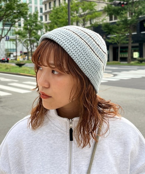 CPCM(シーピーシーエム)の「【hijiri'sセレクト】ニットバケハ(ハット・メンズ・ブラック/ホワイト/グレー/オレンジ/サックスブルー/ブラック系その他・FREE)」の16枚目の写真