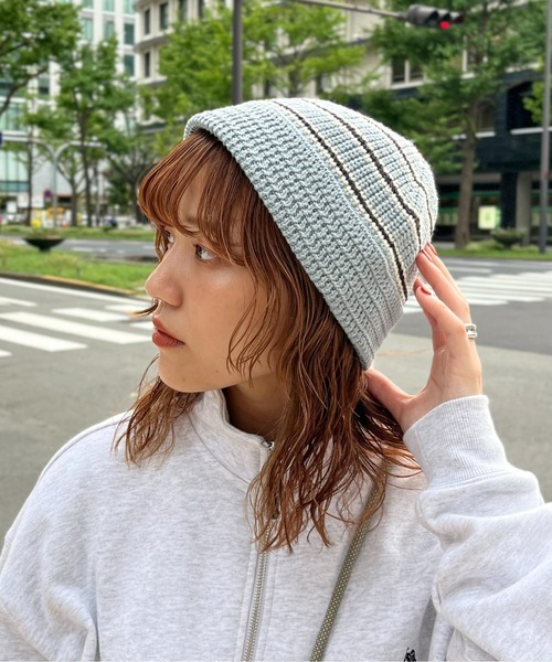 CPCM(シーピーシーエム)の「【hijiri'sセレクト】ニットバケハ(ハット・メンズ・ブラック/ホワイト/グレー/オレンジ/サックスブルー/ブラック系その他・FREE)」の18枚目の写真