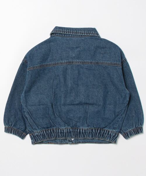セール】キッズ デニムビッグポケットジャケット（デニムジャケット