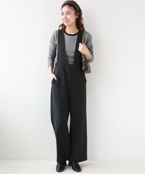 MILLER（ミラー）の「《追加2》別注【MILLER/ミラー】*RELUME C/N L/S：ロングスリーブTシャツ（Tシャツ/カットソー・レディース・ホワイト×ホワイト/ブラウン/ライトグリーン/ブラック系その他・FREE）」の5枚目の写真