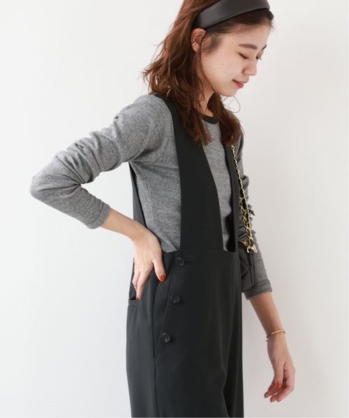 MILLER（ミラー）の「《追加2》別注【MILLER/ミラー】*RELUME C/N L/S：ロングスリーブTシャツ（Tシャツ/カットソー・レディース・ホワイト×ホワイト/ブラウン/ライトグリーン/ブラック系その他・FREE）」の11枚目の写真