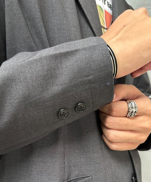 CIAOPANIC（チャオパニック）の「テーラードジャケット（テーラードジャケット・メンズ・グレー/ブラック・M/L）」の16枚目の写真