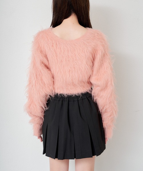 lilyco　Vニット2点 セール】SILK-LINEN LILY Vネック ニット（ニット/セーター