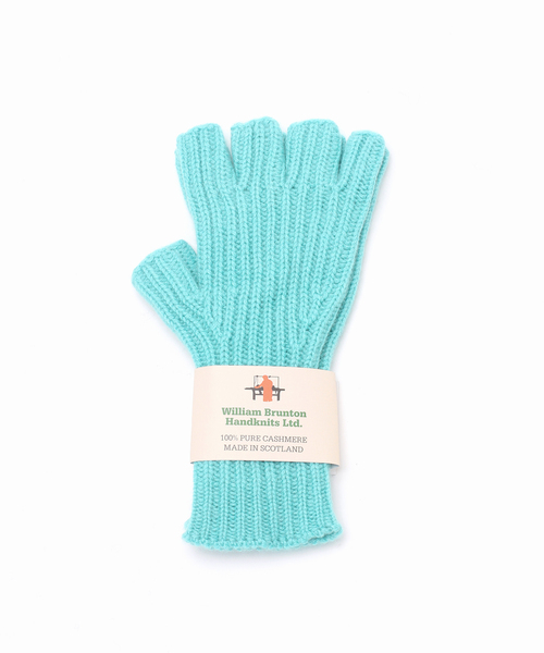 SLOBE IENA(スローブイエナ)の「【WILLIAM BRUNTON/ウィリアム ブラントン】カシミアRIB Fingerless(手袋・レディース・アイボリー/オレンジ/サックスブルー・FREE)」の16枚目の写真