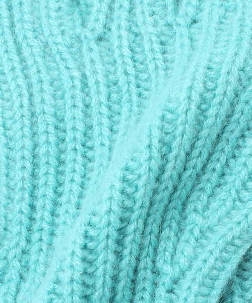 SLOBE IENA(スローブイエナ)の「【WILLIAM BRUNTON/ウィリアム ブラントン】カシミアRIB Fingerless(手袋・レディース・アイボリー/オレンジ/サックスブルー・FREE)」の17枚目の写真