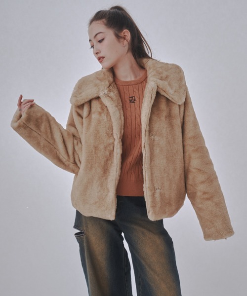 JUST A NOON（ジャストアヌーン）の「ボリュームファーコート（その他