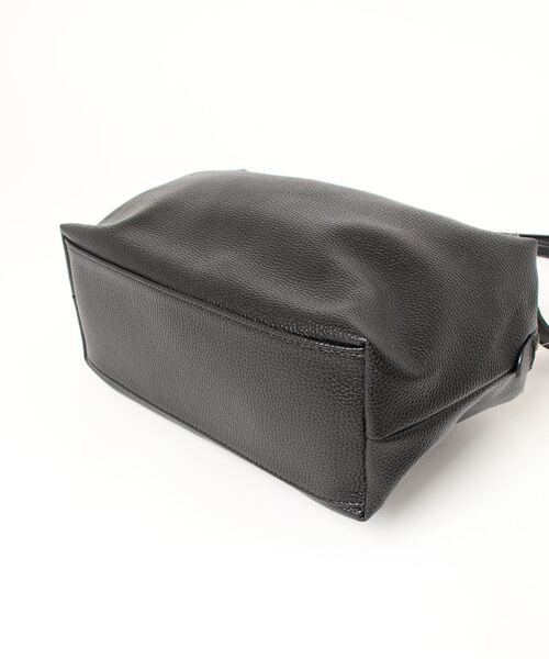 KOBE LETTUCE（コウベレタス）の「2ハンドルスクエアバッグ（ハンドバッグ・レディース・ブラック/アイボリー/グレー/グレイッシュベージュ・FREE）」の6枚目の写真