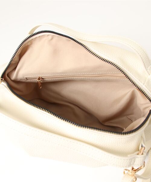 KOBE LETTUCE（コウベレタス）の「2ハンドルスクエアバッグ（ハンドバッグ・レディース・ブラック/アイボリー/グレー/グレイッシュベージュ・FREE）」の8枚目の写真