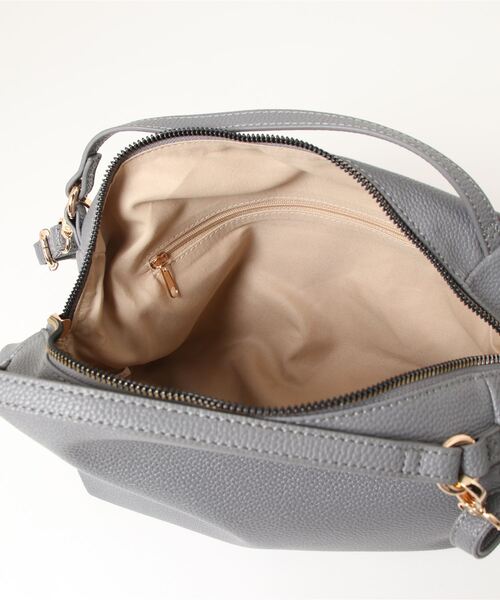 KOBE LETTUCE（コウベレタス）の「2ハンドルスクエアバッグ（ハンドバッグ・レディース・ブラック/アイボリー/グレー/グレイッシュベージュ・FREE）」の10枚目の写真