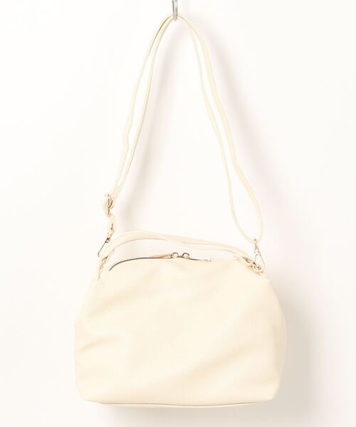 KOBE LETTUCE（コウベレタス）の「2ハンドルスクエアバッグ（ハンドバッグ・レディース・ブラック/アイボリー/グレー/グレイッシュベージュ・FREE）」の14枚目の写真