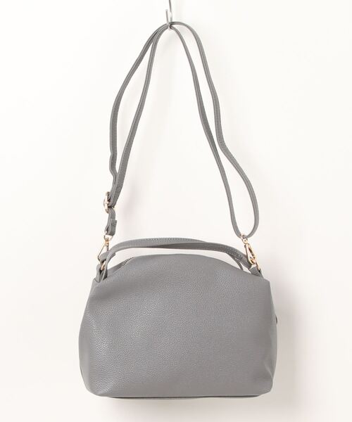 KOBE LETTUCE（コウベレタス）の「2ハンドルスクエアバッグ（ハンドバッグ・レディース・ブラック/アイボリー/グレー/グレイッシュベージュ・FREE）」の16枚目の写真