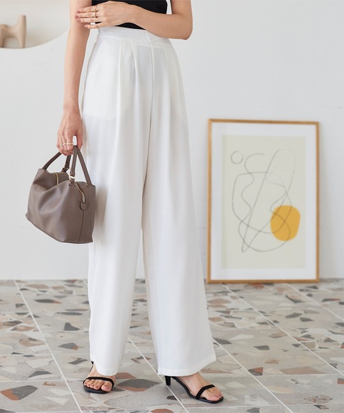 KOBE LETTUCE（コウベレタス）の「2ハンドルスクエアバッグ（ハンドバッグ・レディース・ブラック/アイボリー/グレー/グレイッシュベージュ・FREE）」の12枚目の写真