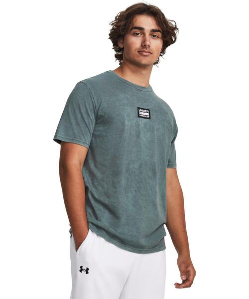 UNDER ARMOUR(アンダーアーマー)の「UAエレベーティッド コアウォッシュ ショートスリーブTシャツ(トレーニング/メンズ)(Tシャツ/カットソー・メンズ・グレー・XL/M/3XL/L/S/XXL)」の1枚目の写真