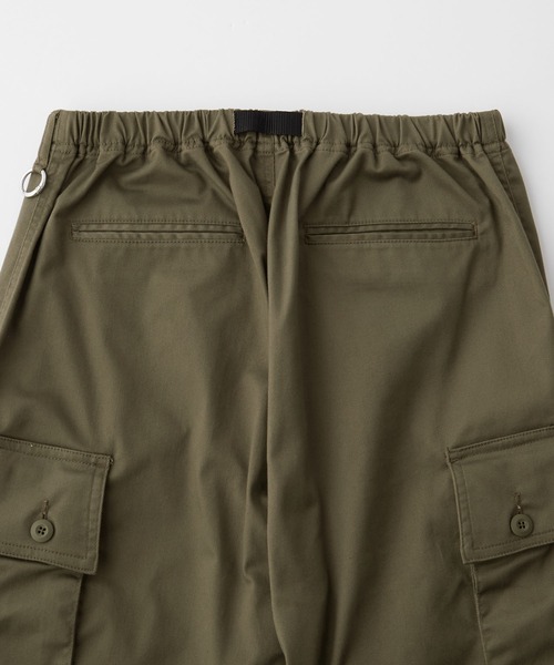 THE CRAFT CREW PRODUCTS（ザクラフトクループロダクツ）の「ウェービングベルト テーパード ストレッチ カーゴパンツ / 静電防止【THE CRAFT CREW PRODUCTS】（カーゴパンツ・メンズ・ブラック/カーキ/ベージュ・S/M/L）」の8枚目の写真