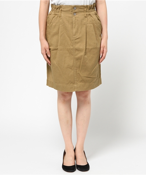 DISCOAT（ディスコート）の「【Discoat】ウエストタックスカート（スカート・レディース・ネイビー/ベージュ/カーキ・MEDIUM/LARGE）」の12枚目の写真