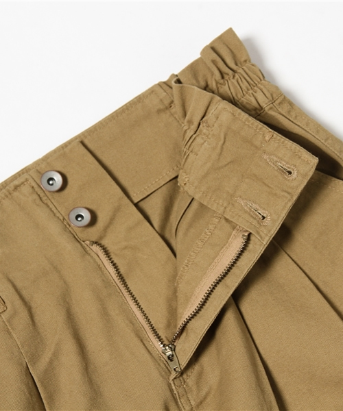 DISCOAT（ディスコート）の「【Discoat】ウエストタックスカート（スカート・レディース・ネイビー/ベージュ/カーキ・MEDIUM/LARGE）」の4枚目の写真