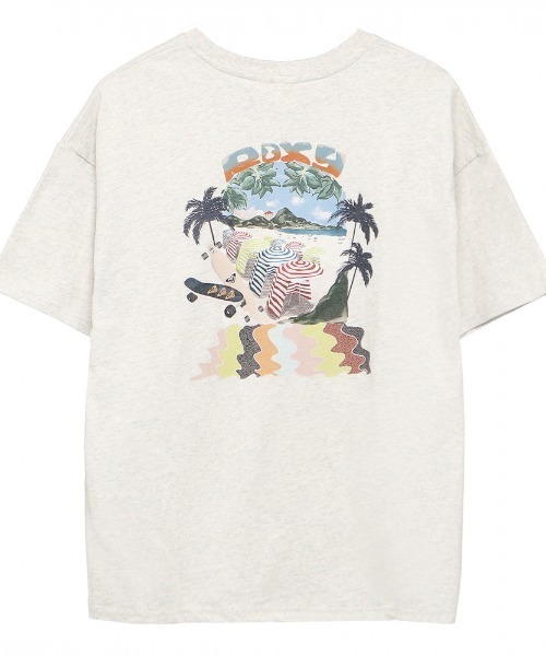 ROXY(ロキシー)の「BIARRITZ LIFE/ロキシーサーフバックプリント半袖カットソー(Tシャツ/カットソー・レディース・オレンジ/グレー/パープル・MEDIUM/LARGE)」の18枚目の写真