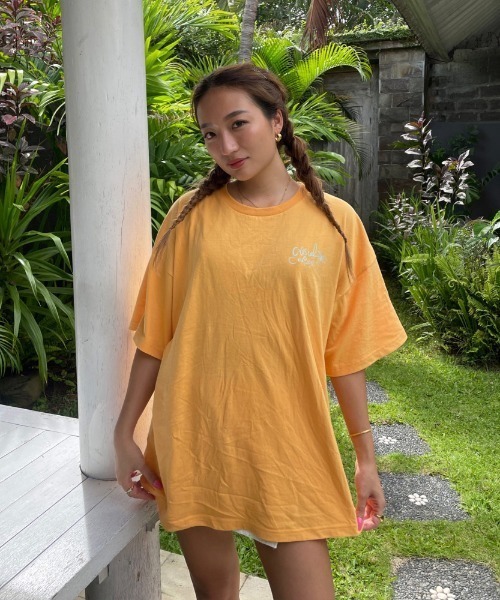 ROXY(ロキシー)の「BIARRITZ LIFE/ロキシーサーフバックプリント半袖カットソー(Tシャツ/カットソー・レディース・オレンジ/グレー/パープル・MEDIUM/LARGE)」の10枚目の写真