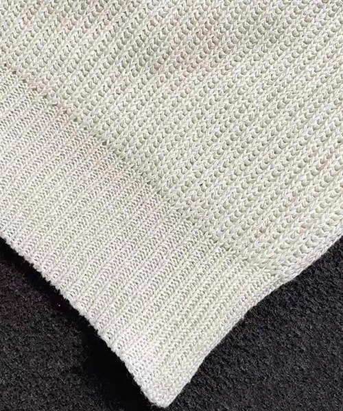 ROOPTOKYO（ループトウキョウ）の「▲RAGLAN LOGO KNIT/ラグラン ロゴニット 秋冬 カットソー（Tシャツ/カットソー・メンズ・ブラウン/ネイビー・L/M/XL）」の5枚目の写真
