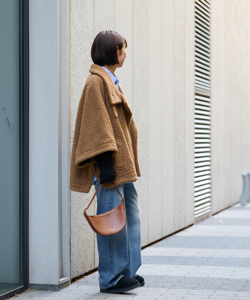 FRAMeWORK（フレームワーク）の「ボアポンチョコート（ブルゾン）」 - WEAR